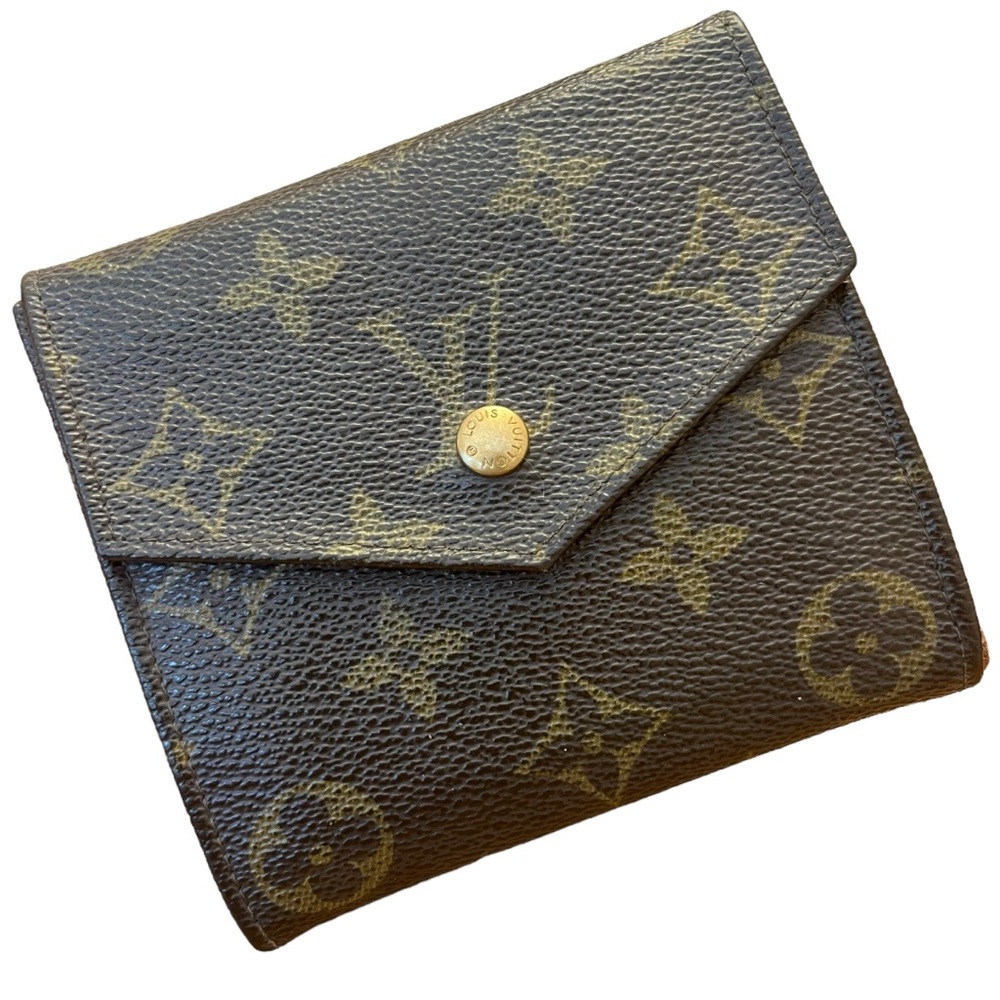 Louis Vuitton vintage monogram portefeiulle elise trifold wallet
